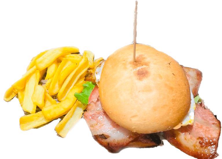 Hamburguesas ESpeciales en Tasca de Rosa en Soto de Luiña
